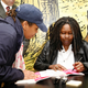 NEW YORK - OCTOBER 23: Actress and author Whoopi Goldberg copies of her book “Sugar Plum Ballerinas: Plum Fantastic” at Barnes & Noble on October 23, 2008 in New York City.
